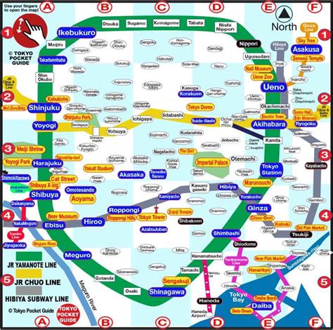 map of tokyo and surrounding cities|Map of Tokyo by area. Tourist map of Tokyo in English.